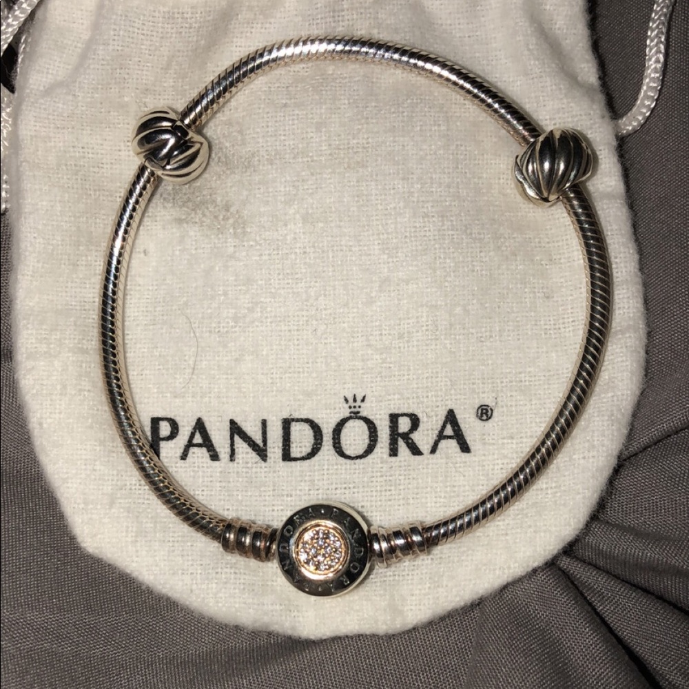 PANDORA PANDORA SIGNATURE BRACELET